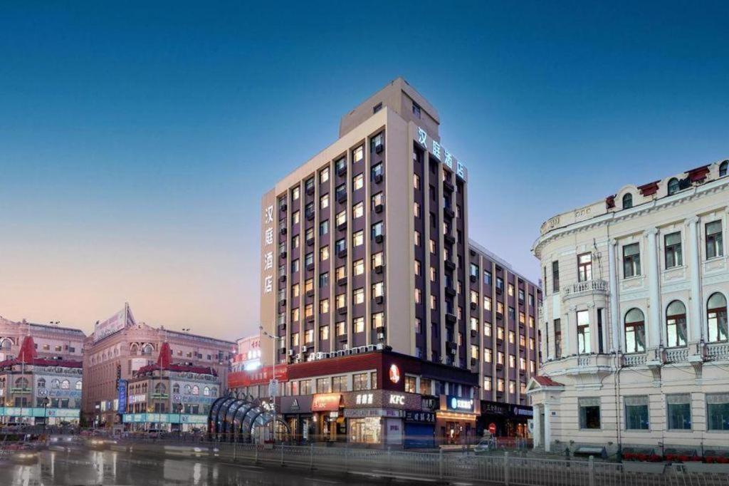 Hanting Hotel Harbin Dongdazhi Street Exterior foto