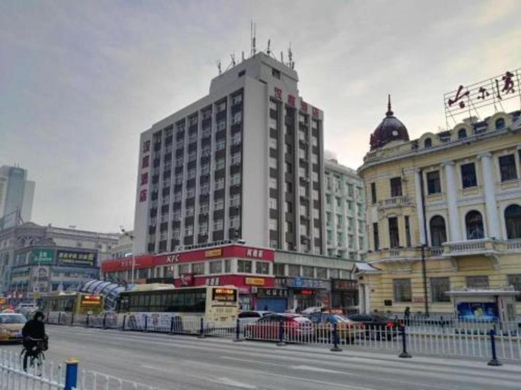 Hanting Hotel Harbin Dongdazhi Street Exterior foto